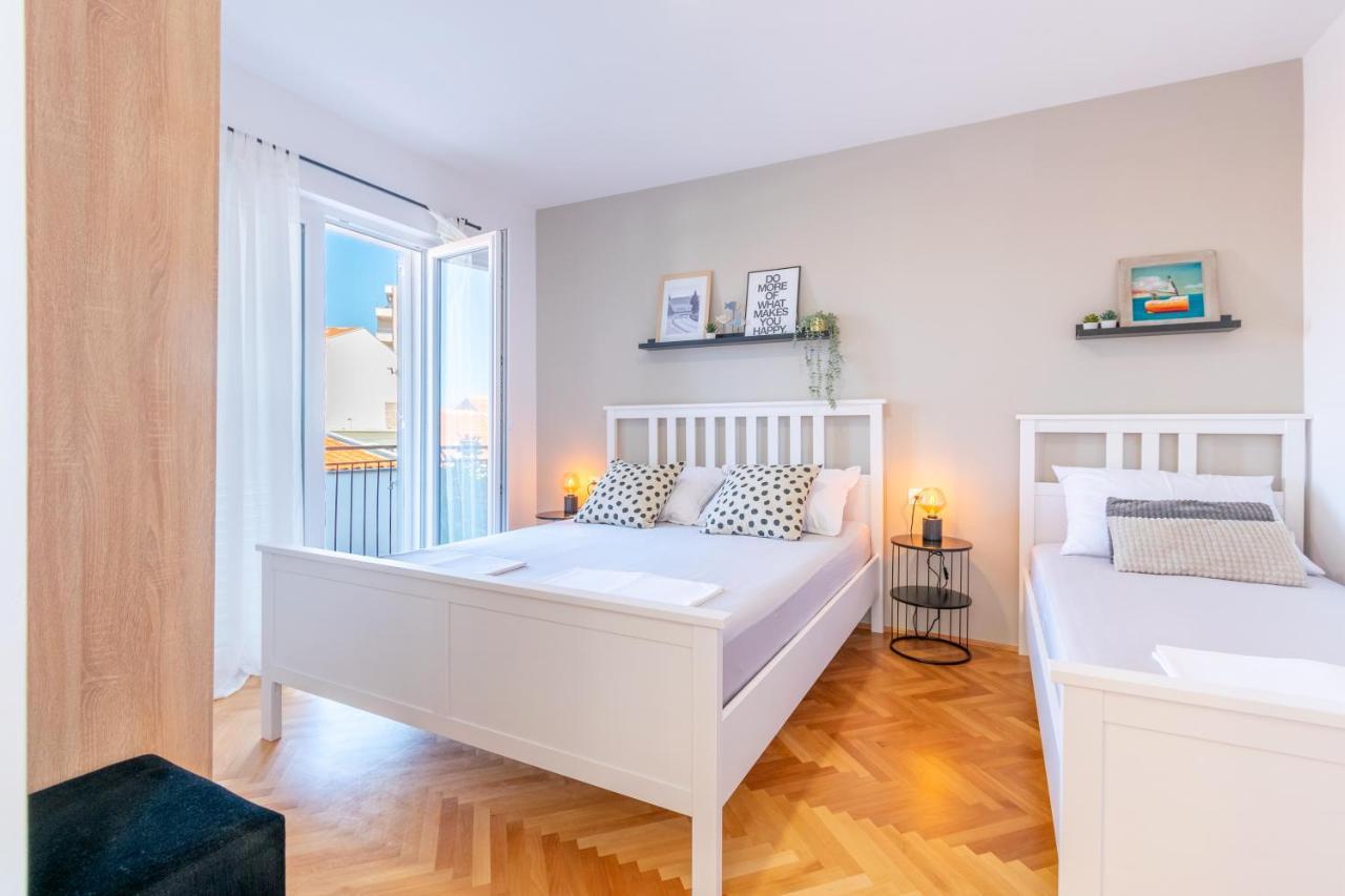 Apartmani Zora Makarska Bagian luar foto